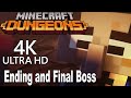 Minecraft Dungeons - Ending and Final Boss [4K]