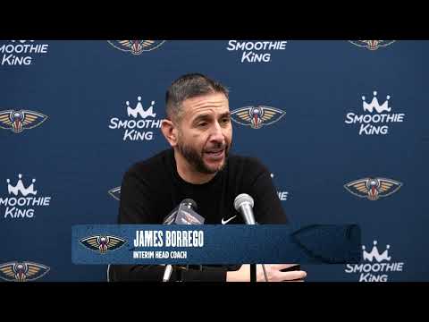 James Borrego | Pelicans-Bucks Postgame Interview 2/4/2026