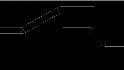 How to Draw Offset Duct and Butterfly Damper in Autocad ?? HVAC DRAFTING|| Hindi||