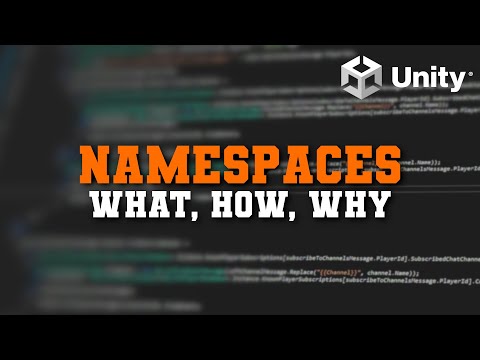 Namespaces in C# by Unity Example | Beginner Unity Tutorial