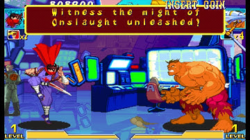 Marvel vs Capcom 1 ( Arcade ) - Strider Hiryu / Hulk Playthrough ( Nov 9, 2019 )
