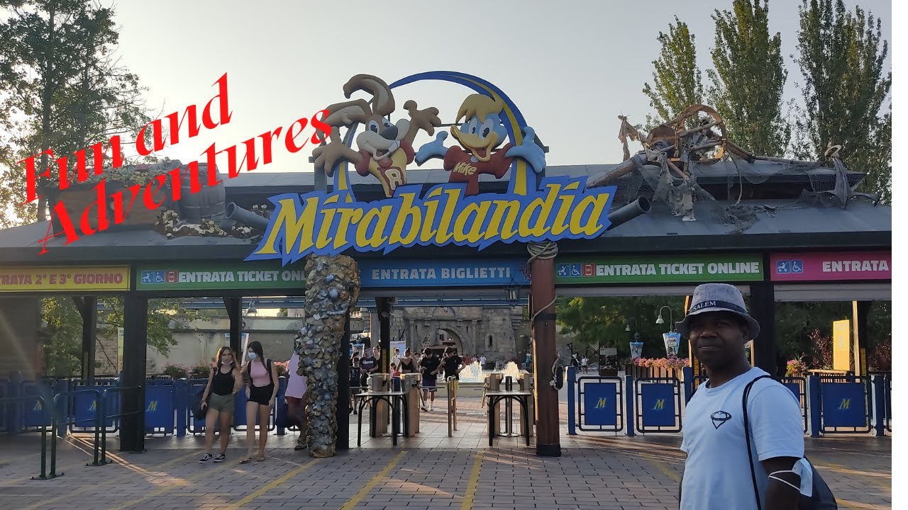 First time heart attack experience/ Mirabilandia park | Roller coaster Ravenna Italy 2021