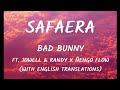 Bad Bunny Safaera Letra Lyrics With English Translation