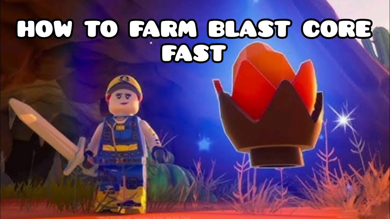 How to farm blast core fast on Fortnite Lego