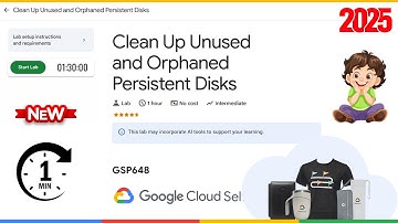 Clean Up Unused and Orphaned Persistent Disks | GSP648