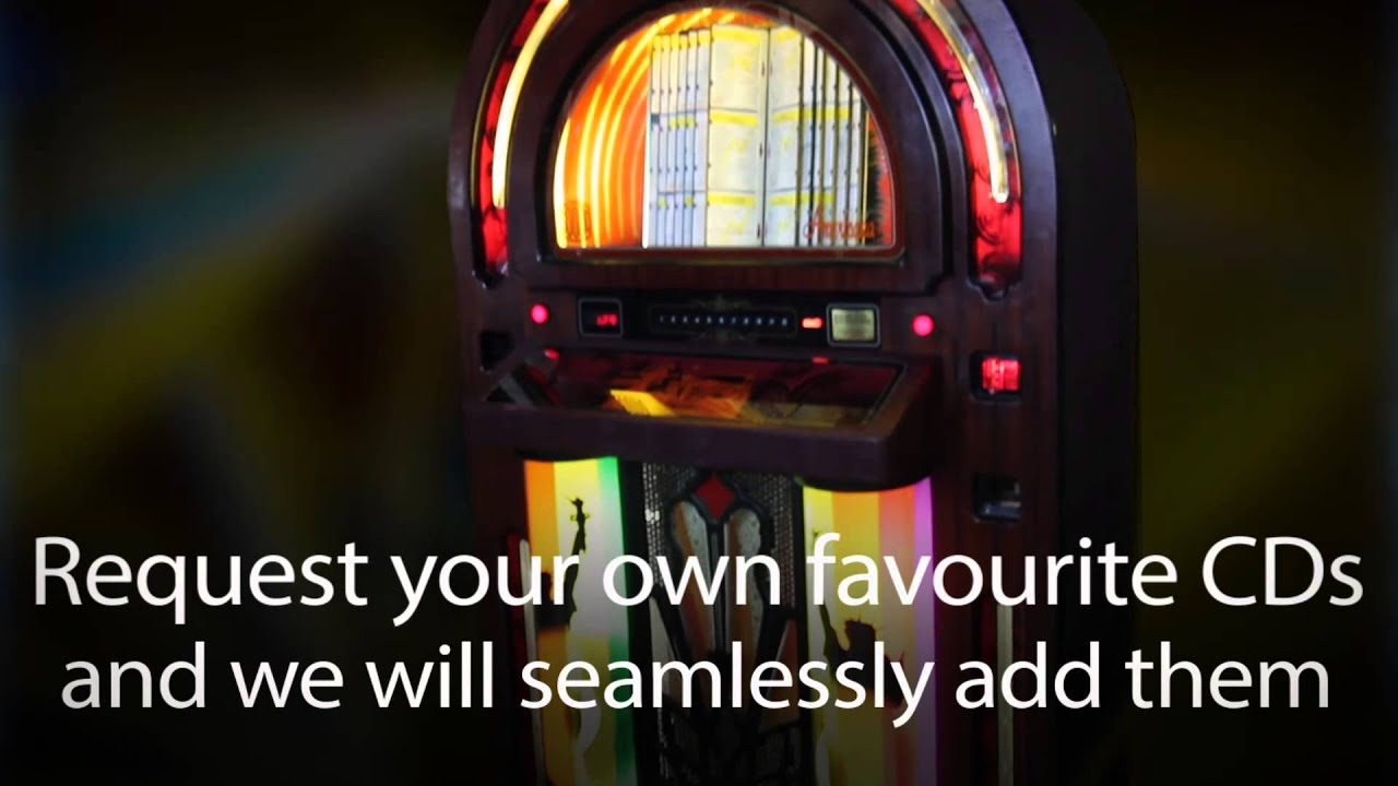 CD Americana Jukebox Hire UK Professional Video