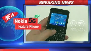 New Nokia Feature Phone With 5gWifi, Hotspot,WhatsApp,YouTube,SupportNokia Asha 210 5g