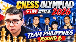 PILIPINAS vs YEMEN! BABAWI TAYO! WESLEY SO BINUBUHAT USA! Round 6 Oympiad 2026 screenshot 5