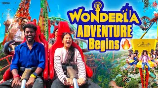 Wonderla Adventure Begins❤️‍🔥 || Wonderla || Fun || Sahrudafruity