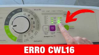 🚨 Lavadora Consul CWL16 Piscando? Veja o Significado do Código de Erro