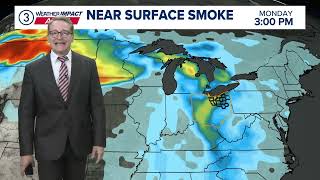 Cleveland area weather forecast: Watching severe storm threat Monday night