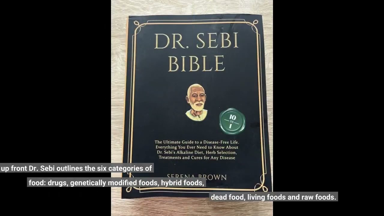 Link in Description DR. SEBI BIBLE: 10 Books in 1: The Ultimate Guide to a Disease-Free Life. E...