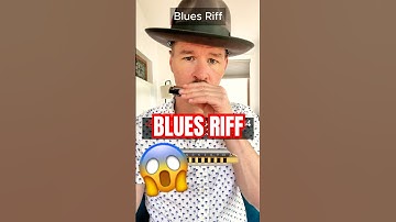 Harmonica Tutorial for Beginners EASY Blues Riff Harmonica #harmonica #blues