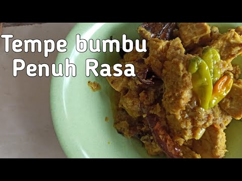 Resep Tempe Nyat Nyat