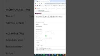 Get Current Date or Date and Time in ODOO #odoo #python #tips #tricks