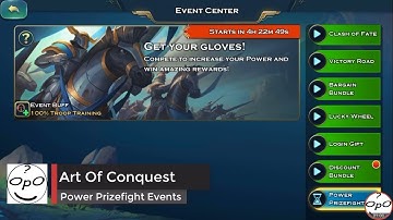 Art Of Conquest | How to Increase Your Power For Event Power Prizefight
