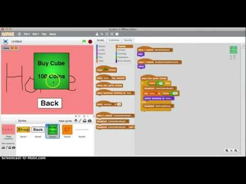 How To Make A Basic Shop - Scratch Tutorial