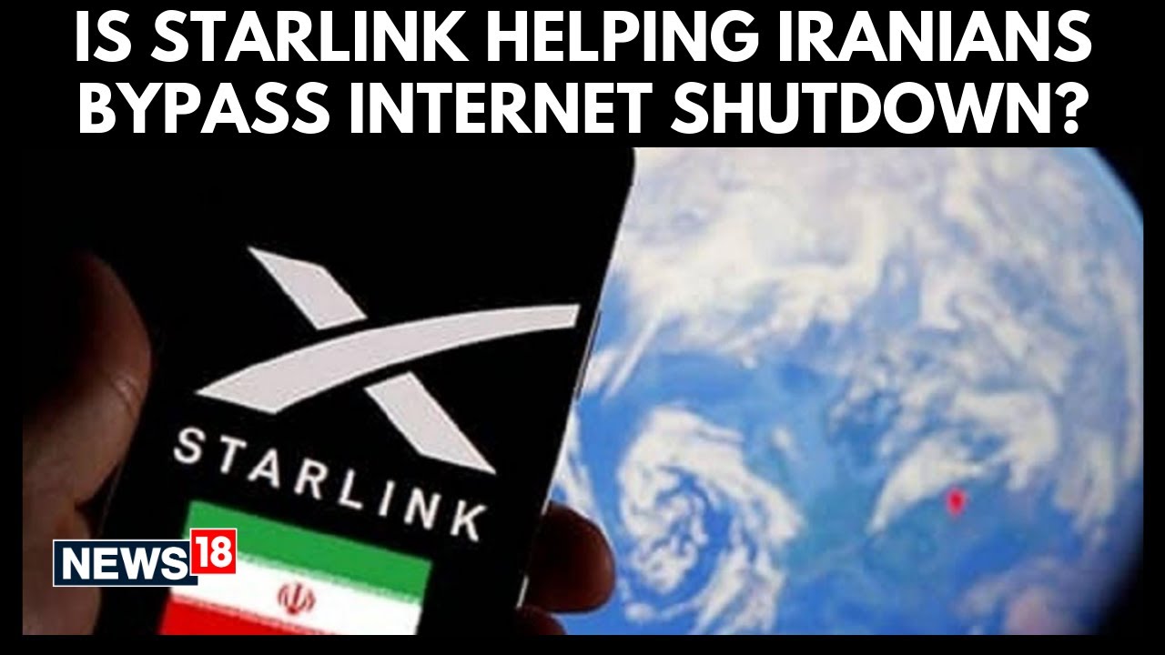 Is Starlink Helping Iranians Bypass Government Imposed Internet Shutdown? | N18G