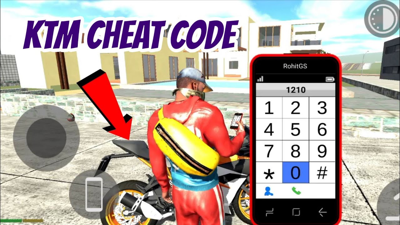 KTM Cheat Code In Indian Bike Driving 3D Game 🎮 || Gamerz Krish - YouTube