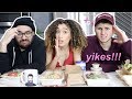 THINGS YOU SHOULDN'T SAY ON THE FIRST DATE (MUKBANG) with DAVID & PABLO