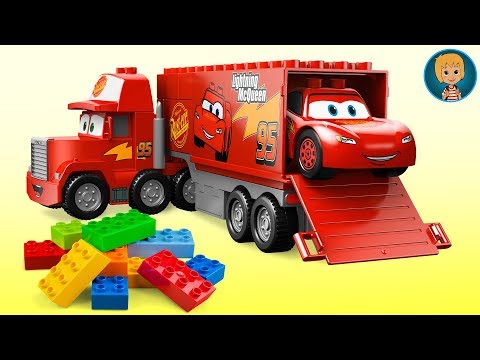Mega Bloks Mack - Lightning McQueen Cars 3 from Lego 7769 with Gerti Toys