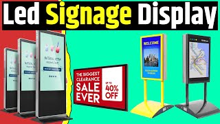 डिजिटल साइनेज बोर्ड Business | Digital Signage Board Manufacturing Business 🔥😍 | Business Ideas