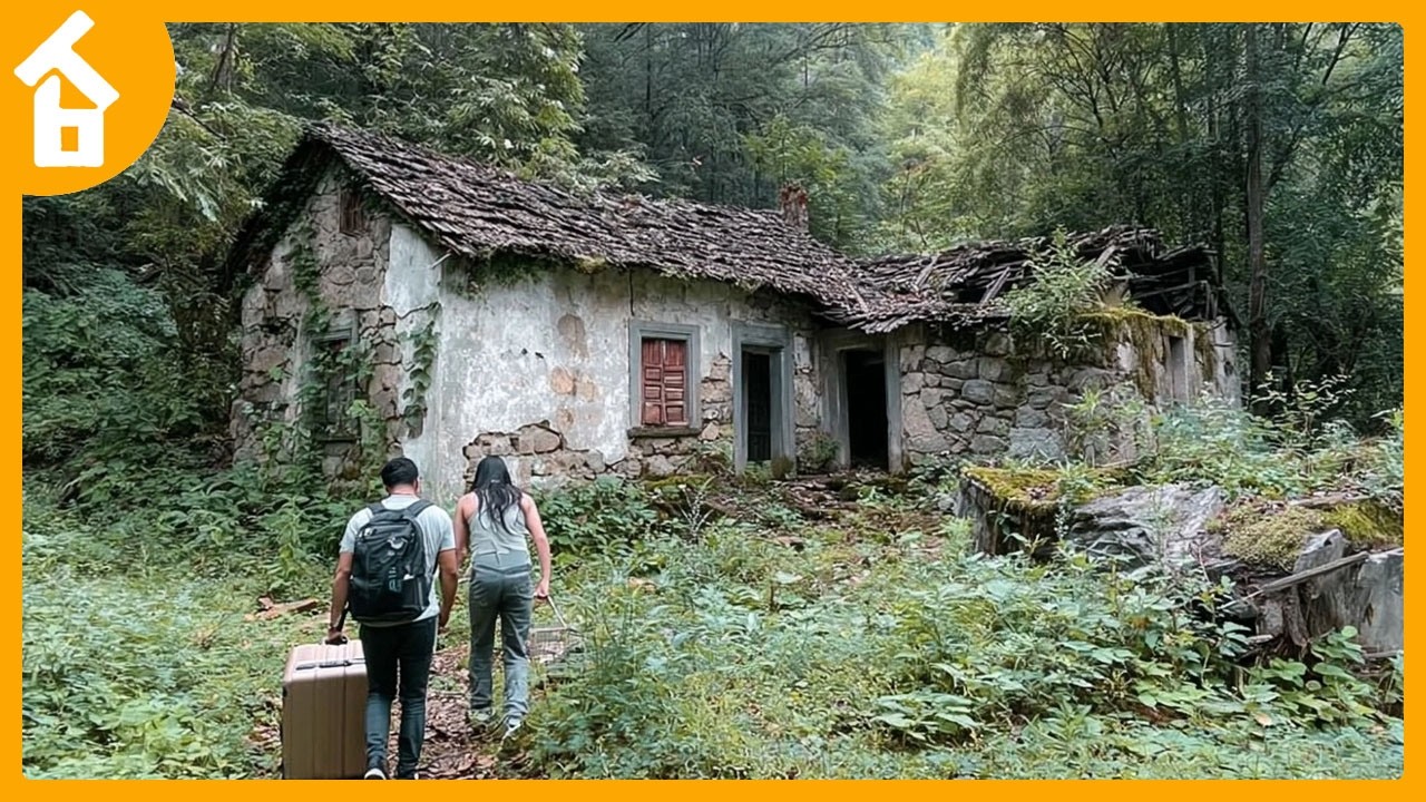 Couple Renovating a Dilapidated House on a Hilltop into a Beautiful Home and Lives with Their Child