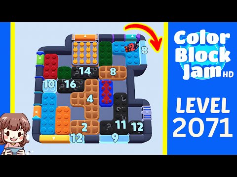 Color Block Jam Level 2071 walkthrough video preview