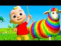 "📣 Sing Along with Baa Baa Rainbow Sheep! 🎵 Colorful Nursery Rhymes for Kids | Fun & Learning!"