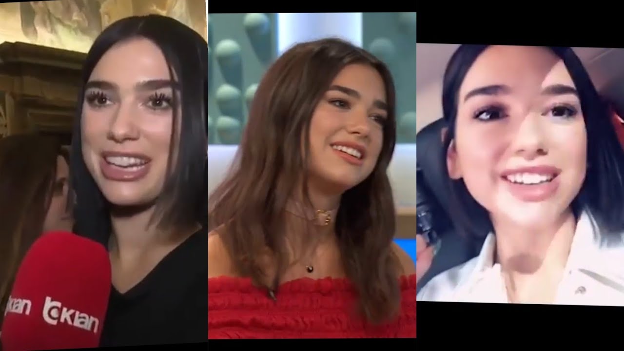 Dua Lipa Speaking Albanian 🤗😍(Compilation)