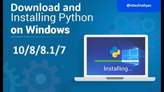 How to Download and Install Python 3.8.2 on Windows 10, 8, 7