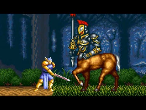 ActRaiser (SNES) - intro, boss fights and ending - YouTube