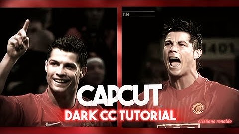 How To Make Dark CC Tutorial On Capcut|Capcut Tutorial