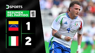 Thumbnail for ¡#ITALIA derrotó a #VENEZUELA con un DOBLETE de Mateo #RETEGUI! | Venezuela 1 – 2 Italia | Resumen