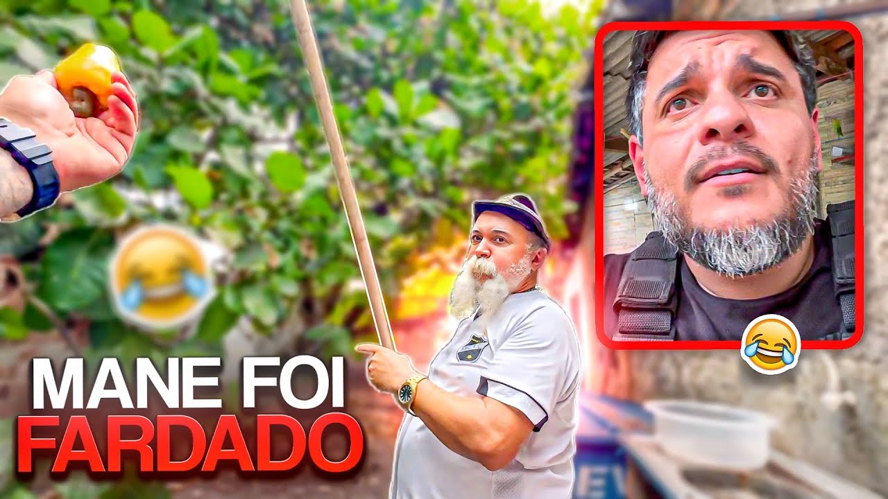 MANETIKIN CHEGOU DE POLÍCIA  PRA PEGAR CAJU | TURMA DO SÍTIO