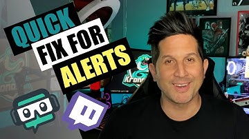 Streamlabs OBS Alerts not working while live on Twitch? | Step-by-Step guide on how to fix them.