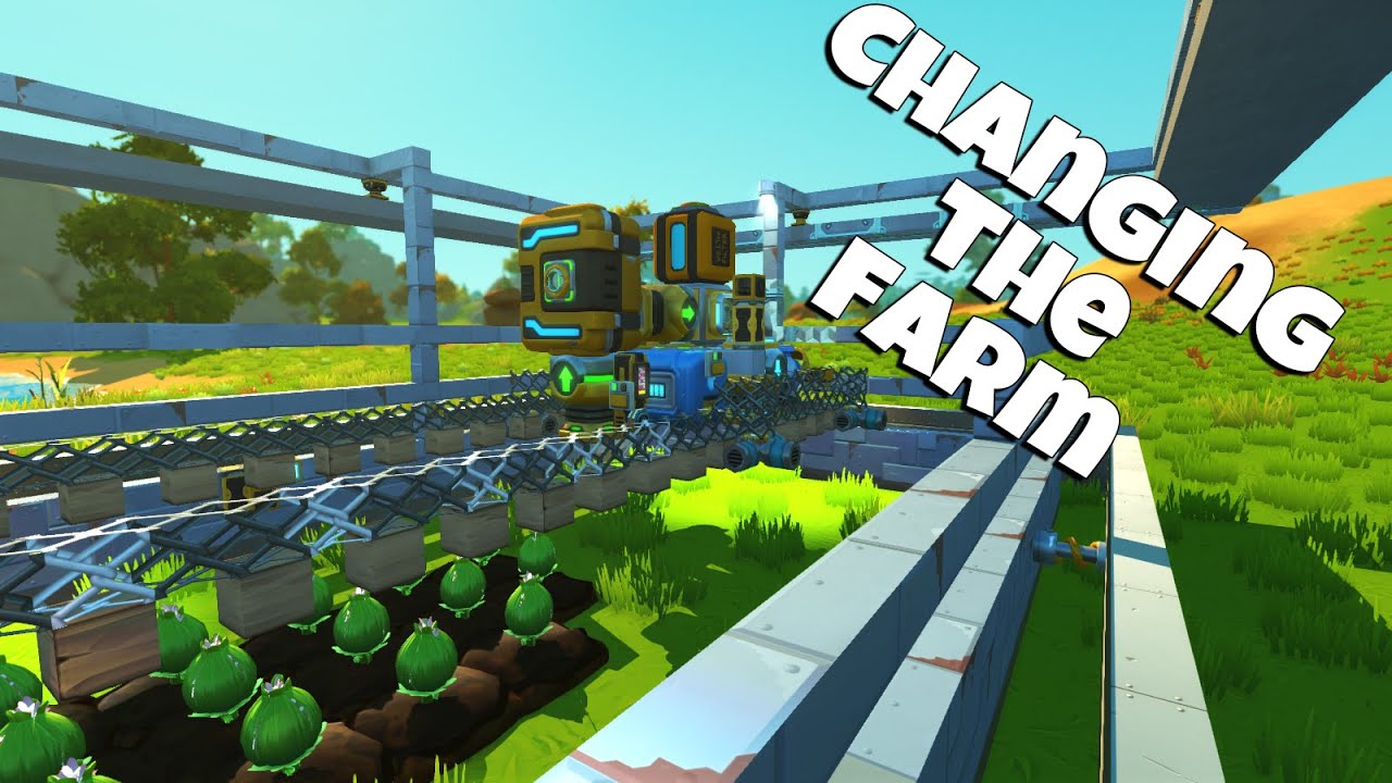 Farm Stuff! Live Scrap Mechanic Mod Part 26 ( no dev commands just mods!)