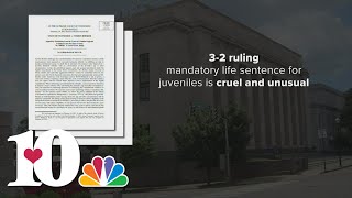 TN Supreme Court rules mandatory life sentence law unconstitutional for juvenile murder suspects