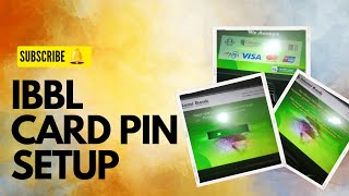How to Islami Bank Atm card pin setup || কিভাবে ইসলামী ব্যাংকের এটিএম কার্ড পিন সেটআপ করবেন || IBBL