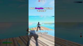The Best Nvidia Graphics Settings for Fortnite #fortnite #tutorial #gaming #viralshorts