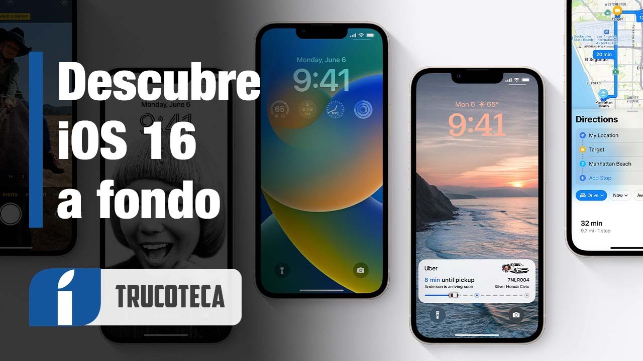 iOS 16 ¡Ya disponible! TODAS LAS NOVEDADES a fondo - YouTube