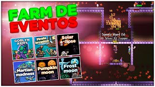 A SUPREMA FARM DE EVENTOS! | Guia Terraria 1.4.4 Farm/arena de eventos gerais! farma tudo!