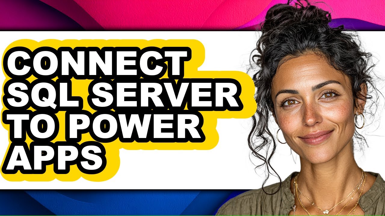 Sql Power How To How to Connect Sql Server to Power Apps (easy Method) - YouTube