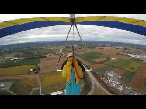 Hang Gliding Pleasant Gap PA 9-22-2013 Will Perez