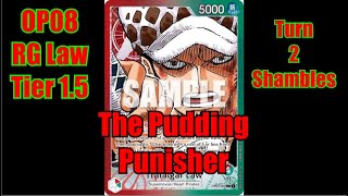 RG Law is a GREAT Pudding Counter OP08 Deck Profile + Gameplay