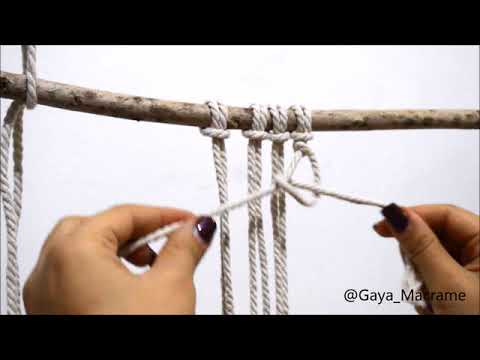 איך מכינים מקרמה? קשרים בסיסים למתחילות גאיה מקרמה ולוכדי חלומות