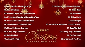 Top Christmas Songs of All Time 🎄 Best Christmas Music Playlist 🎅🏼 Merry Christmas Song Playlist