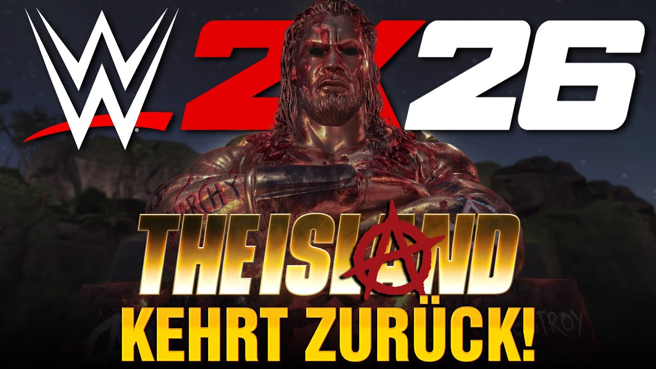 WWE 2K26: The Island kehrt zurück! Neues zu Gameplay & mehr…