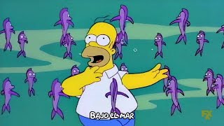 Homero "Bajo El Mar" Los Simpson Latino