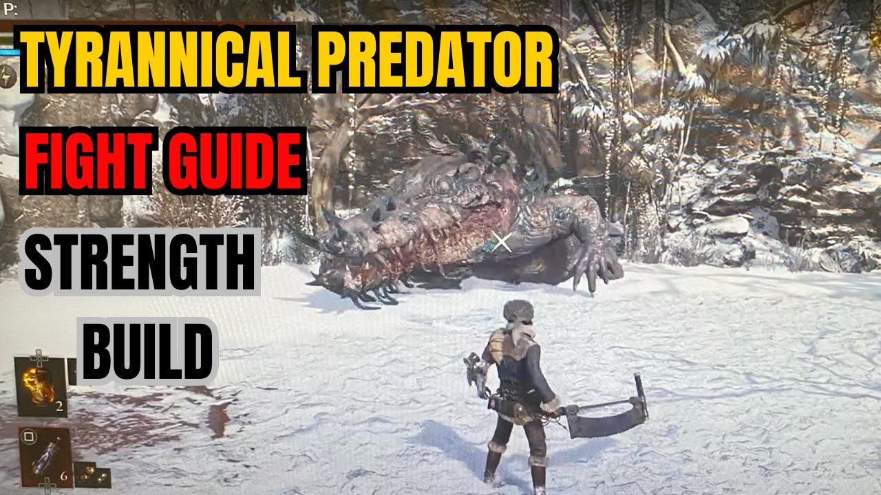 Lies of P: How To Defeat Tyrannical Predator: Strength Build! (Perfect Parries!)